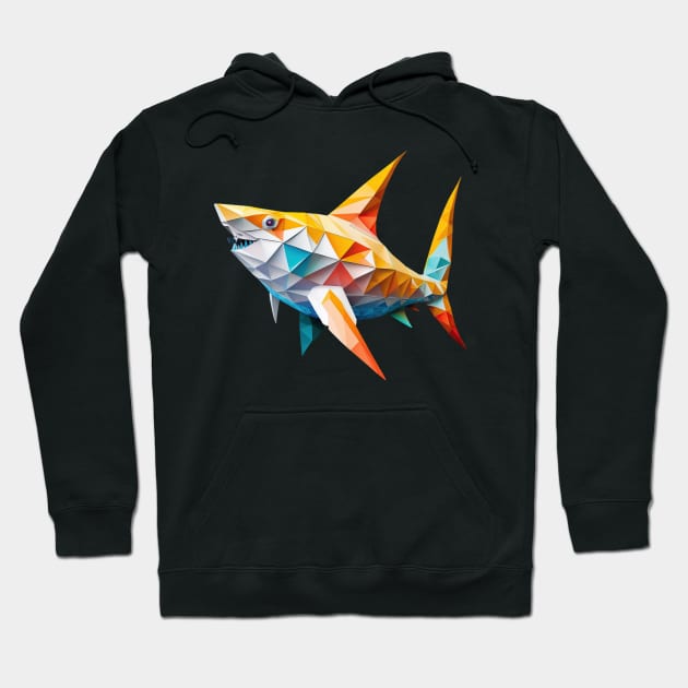 Fictional origami animal #25 Hoodie by Micapox